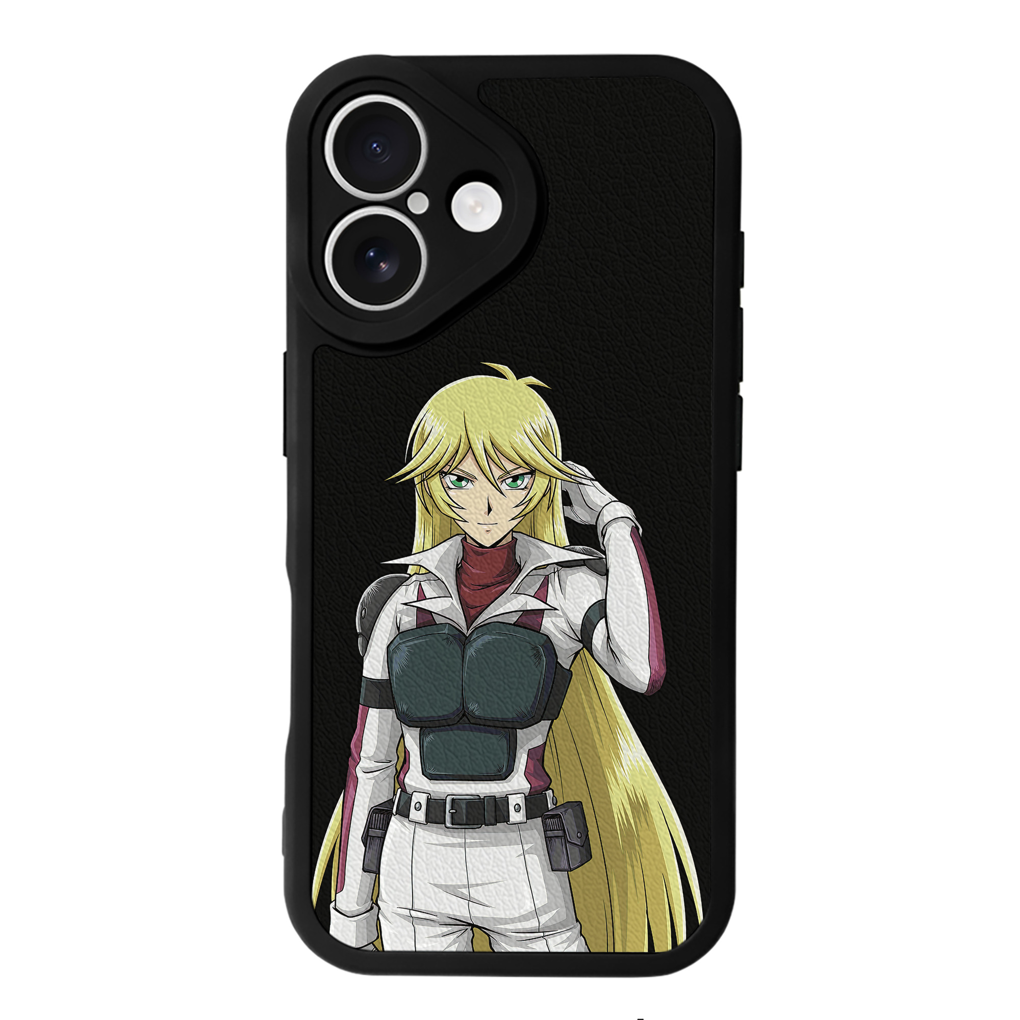 （画像用） 遊☆戯☆王 Yu-Gi-Oh! 【iPhone 16シリーズ対応】シリコンスマホケース（レザー調） 材質：シリコン